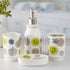 Ceramic Bathroom Accessories Set of 4 Bath Set with Soap Dispenser (8295)