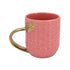 Fancy Ceramic Coffee or Tea Mug with Handle - 325ml (8054-A)