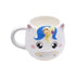 Fancy Ceramic Coffee or Tea Mug with Handle (8545)