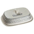 Ceramic Butter Dish Tray with Lid with 250g (8619)