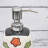 Ceramic Soap Dispenser Pump for Bathroom for Bath Gel, Lotion, Shampoo (9687)