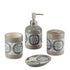 Ceramic Bathroom Accessories Set of 4 Bath Set with Soap Dispenser (9733)