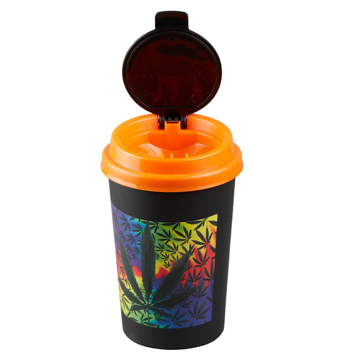 Plastic Car Ashtray Bucket with Lid for Smokers (9794)