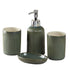 Ceramic Bathroom Accessories Set of 4 Bath Set with Soap Dispenser (9903)