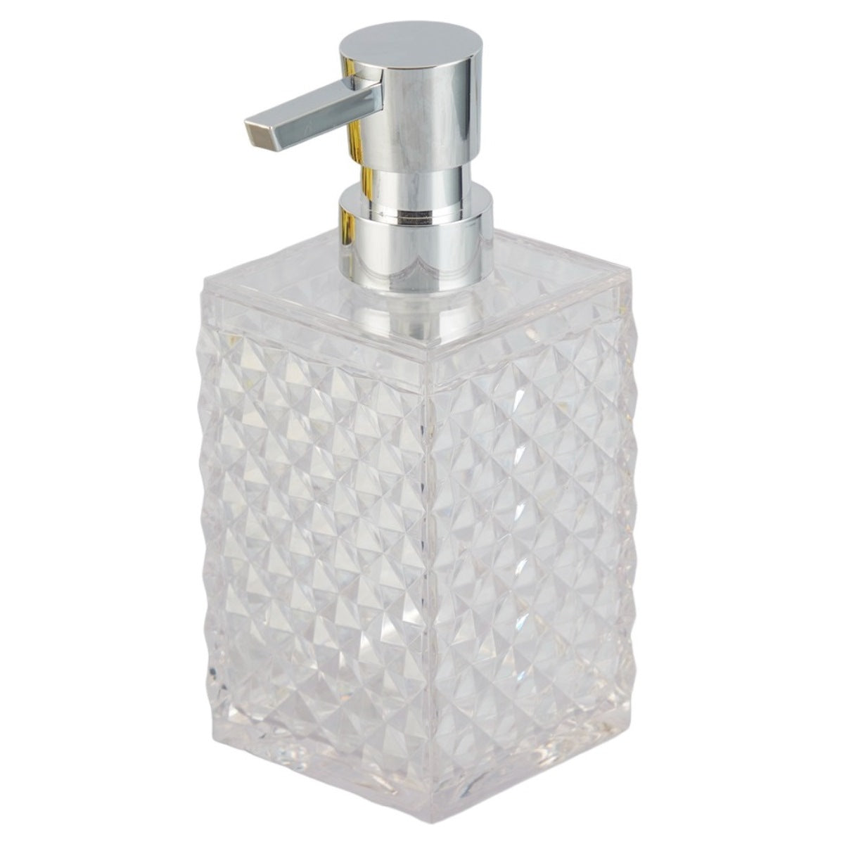 Acrylic Soap Dispenser Pump for Bathroom for Bath Gel, Lotion, Shampoo (9994)