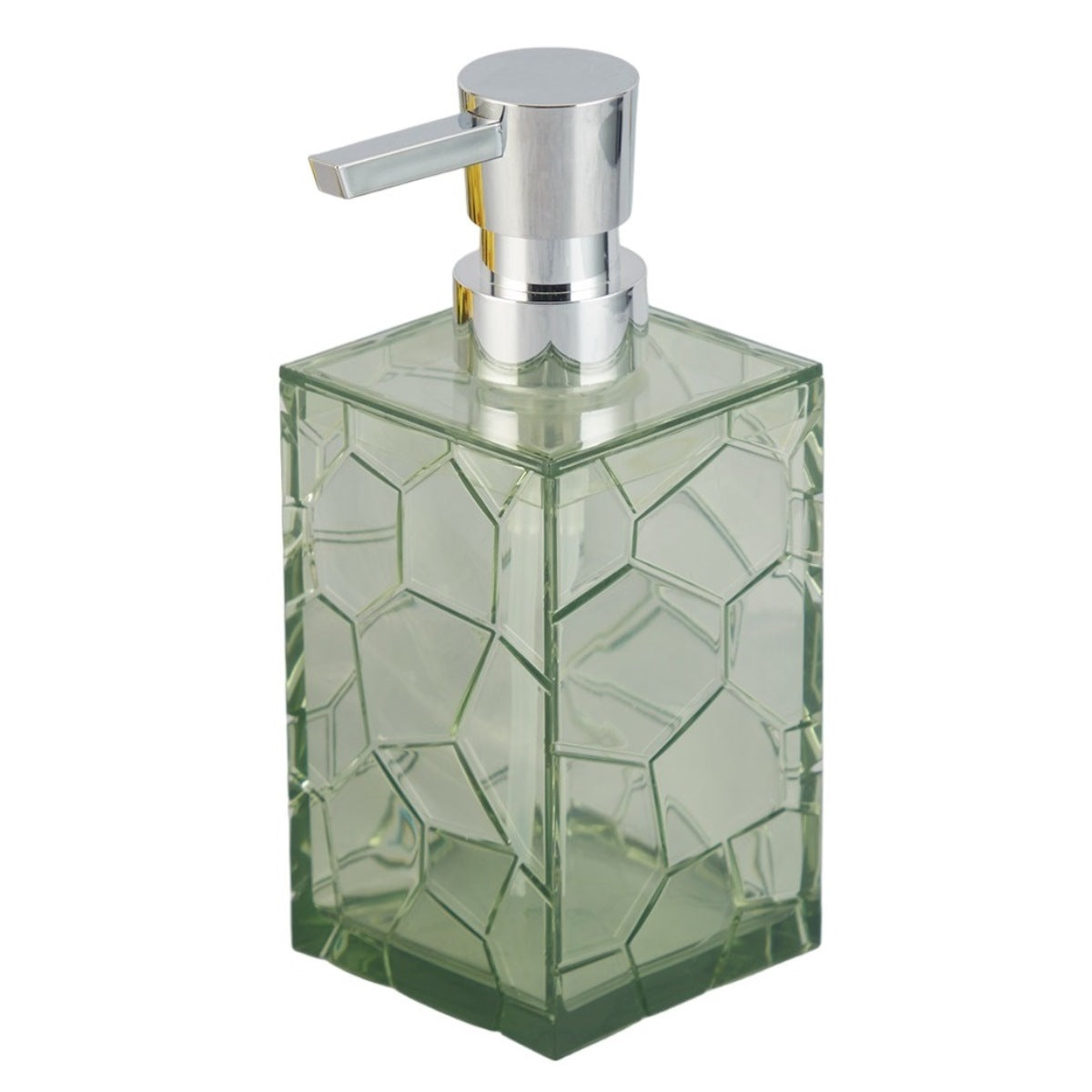 Acrylic Soap Dispenser Pump for Bathroom for Bath Gel, Lotion, Shampoo (10012)