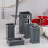 Acrylic Bathroom Accessories Set of 5 Bath Set with Soap Dispenser (10024)