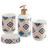 Ceramic Bathroom Accessories Set of 4 Bath Set with Soap Dispenser (10076)