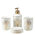 Ceramic Bathroom Accessories Set of 4 Bath Set with Soap Dispenser (10079)