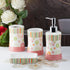 Ceramic Bathroom Accessories Set of 4 Bath Set with Soap Dispenser (10106)