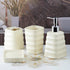Ceramic Bathroom Accessories Set of 4 Bath Set with Soap Dispenser (10110)
