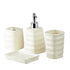 Ceramic Bathroom Accessories Set of 4 Bath Set with Soap Dispenser (10110)