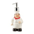 Ceramic Soap Dispenser Pump for Bathroom for Bath Gel, Lotion, Shampoo (10144)