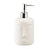 Ceramic Soap Dispenser handwash Pump for Bathroom, Set of 1, White (10194)