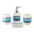 Ceramic Bathroom Accessories Set of 4 Bath Set with Soap Dispenser (10217)