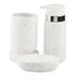 Ceramic Bathroom Set of 3 with Soap Dispenser (10442)