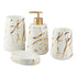 Ceramic Bathroom Set of 4 with Soap Dispenser (10456)