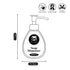 Ceramic Soap Dispenser liquid handwash pump for Bathroom, Set of 1, White (10607)