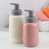 Ceramic Soap Dispenser liquid handwash pump for Bathroom, Set of 1, Off White (10734)