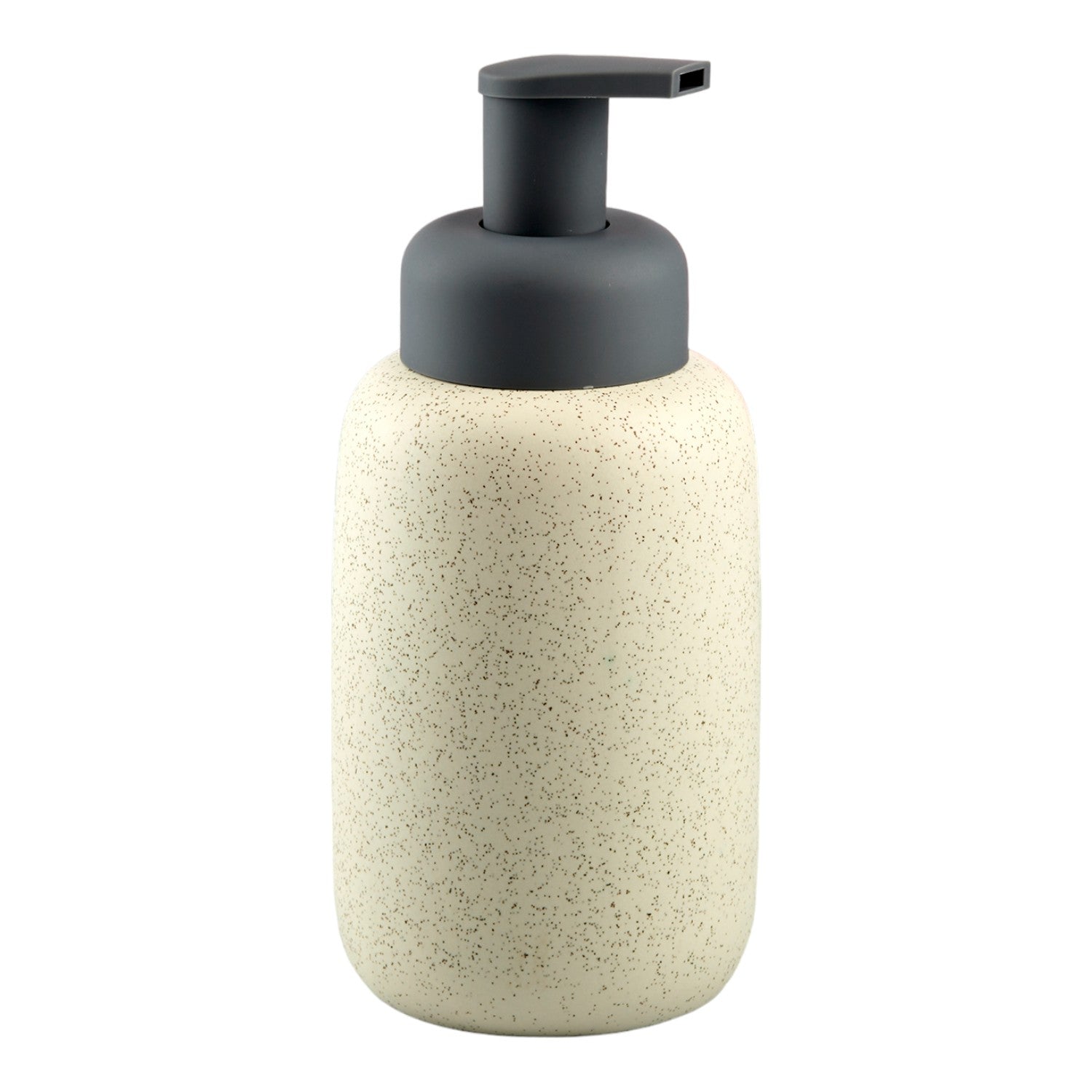 Ceramic Soap Dispenser liquid handwash pump for Bathroom, Set of 1, Off White (10734)