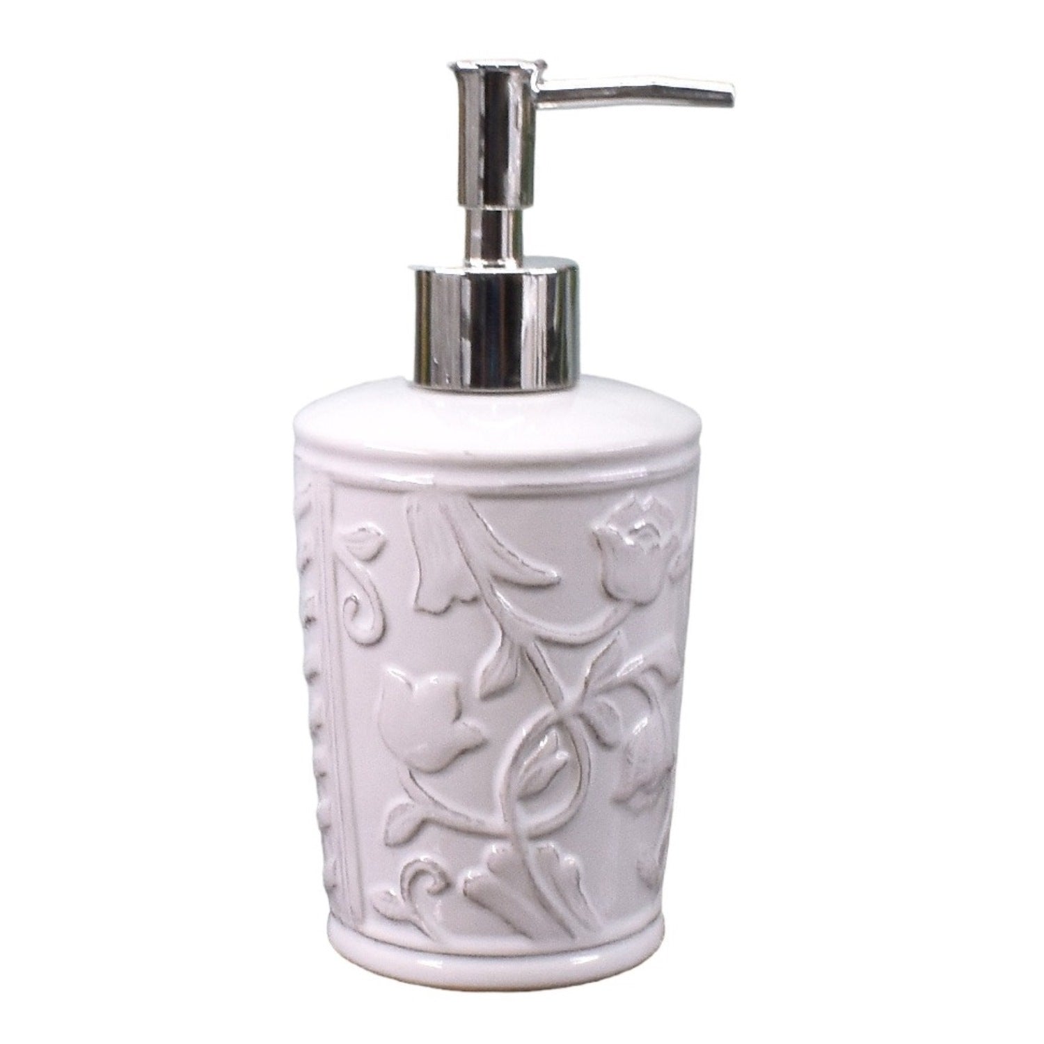 Ceramic Soap Dispenser Set of 1 Bathroom Accessories for Home (C1007)