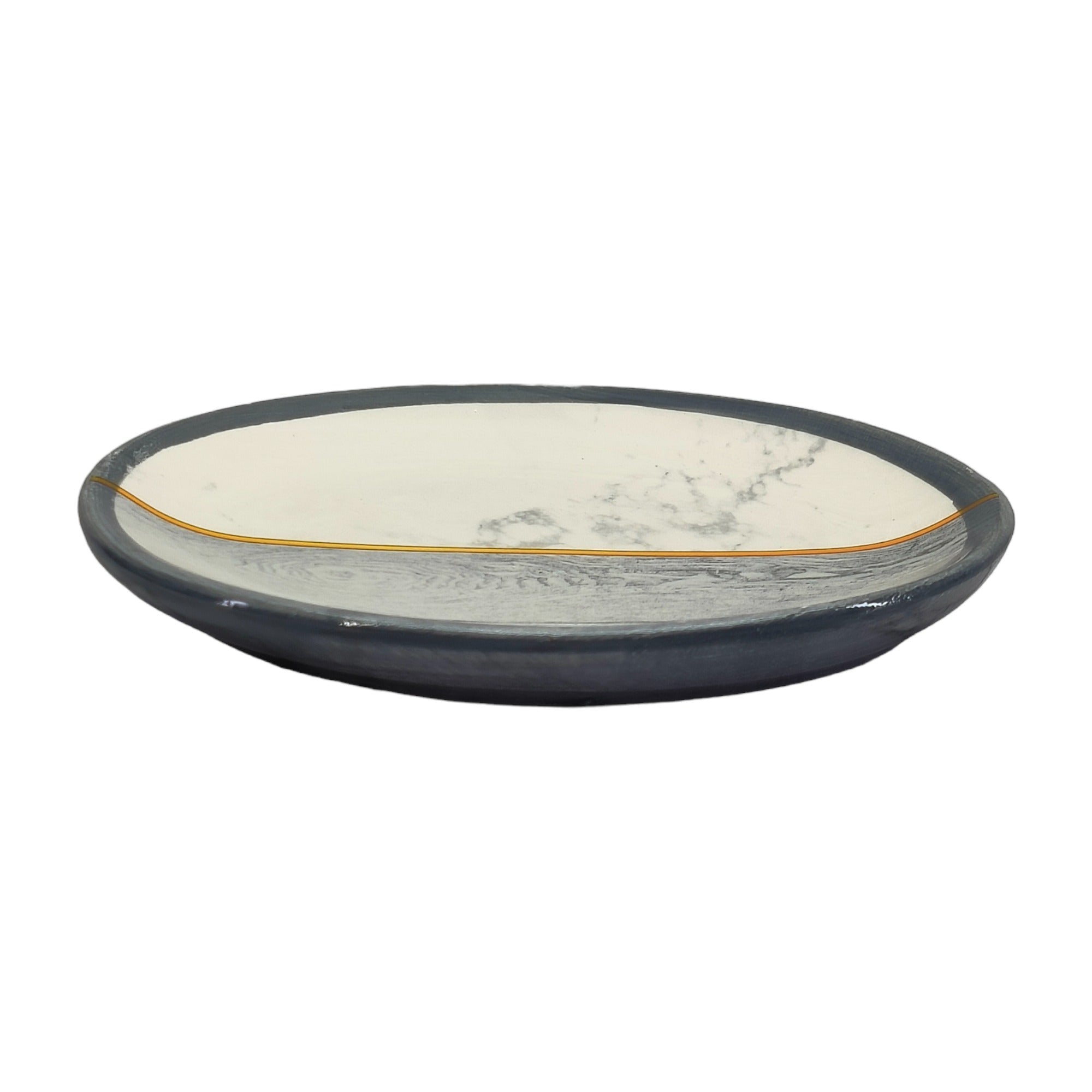 Ceramic Soap Dish Set of 1 Bathroom Accessories for Home (C1063)